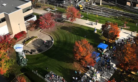 Gourd vibes: 1,000 students on-hand for annual Pumpkin Drop